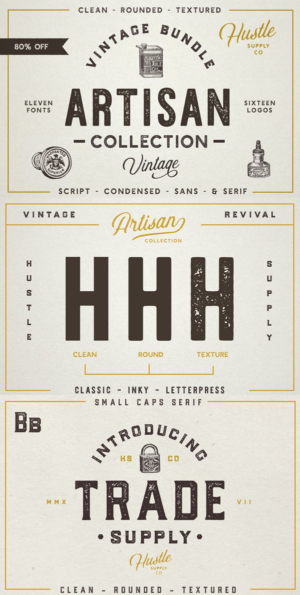 Best Vintage Fonts | | Graphic Design Junction