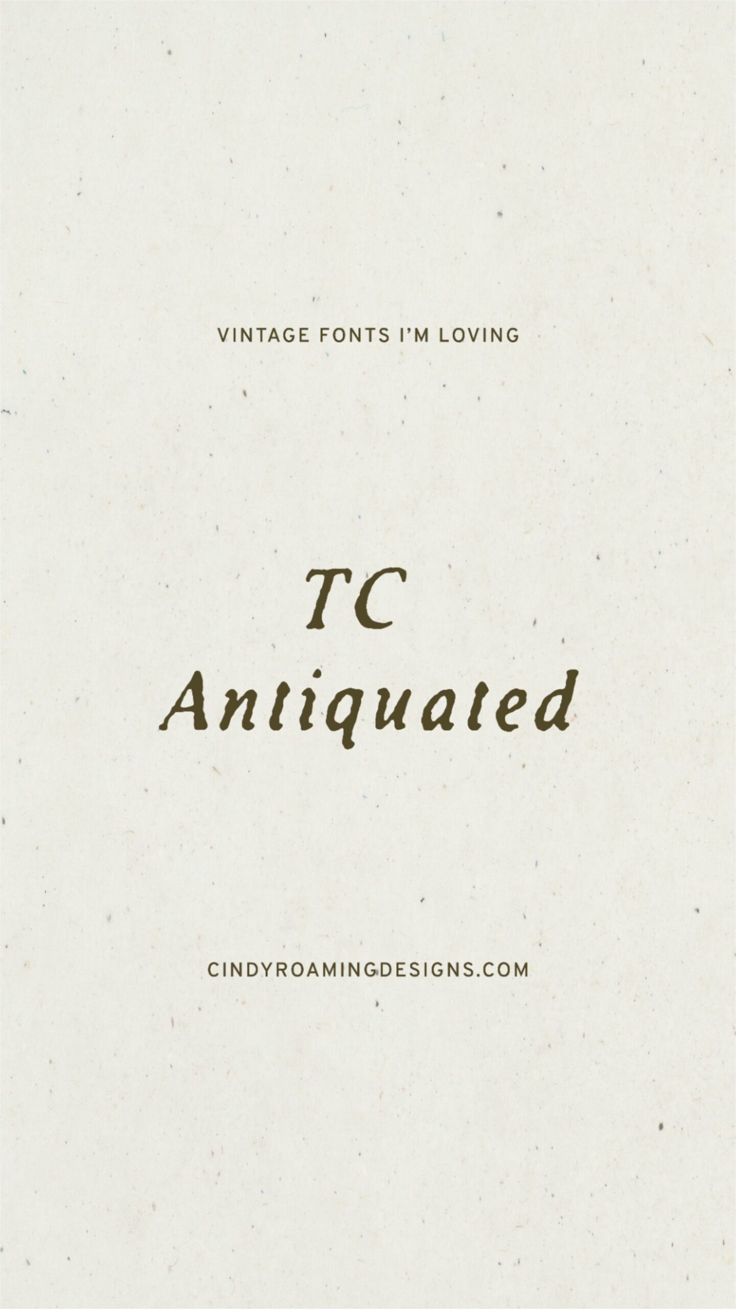 Vintage Fonts I’m Loving Recently (Perfect for Branding + Design)