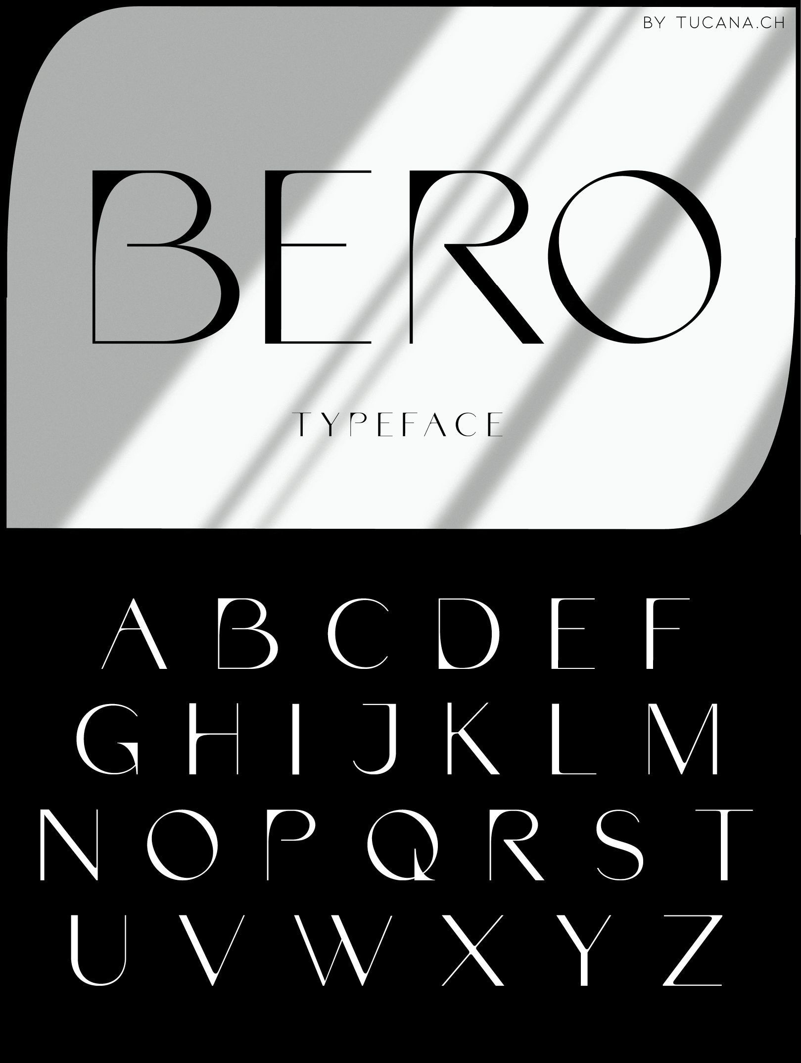 serif BERO Sans Serif: A Modern Sans Serif With A