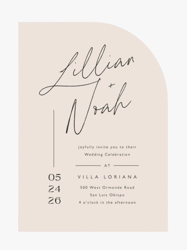 44 Vogue-Worthy Wedding Invitations to Shop Online