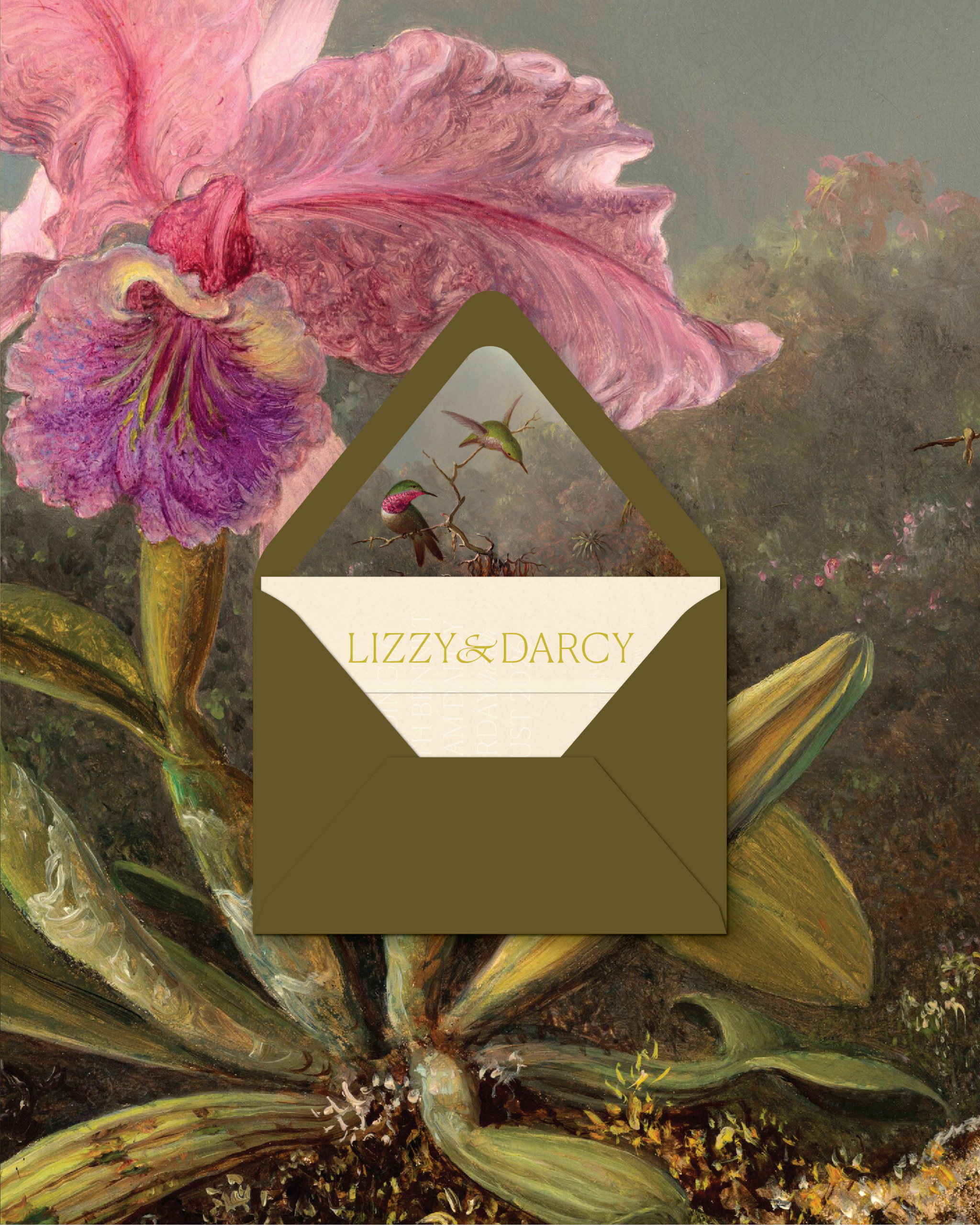 Botanical Garden Wedding Invitations