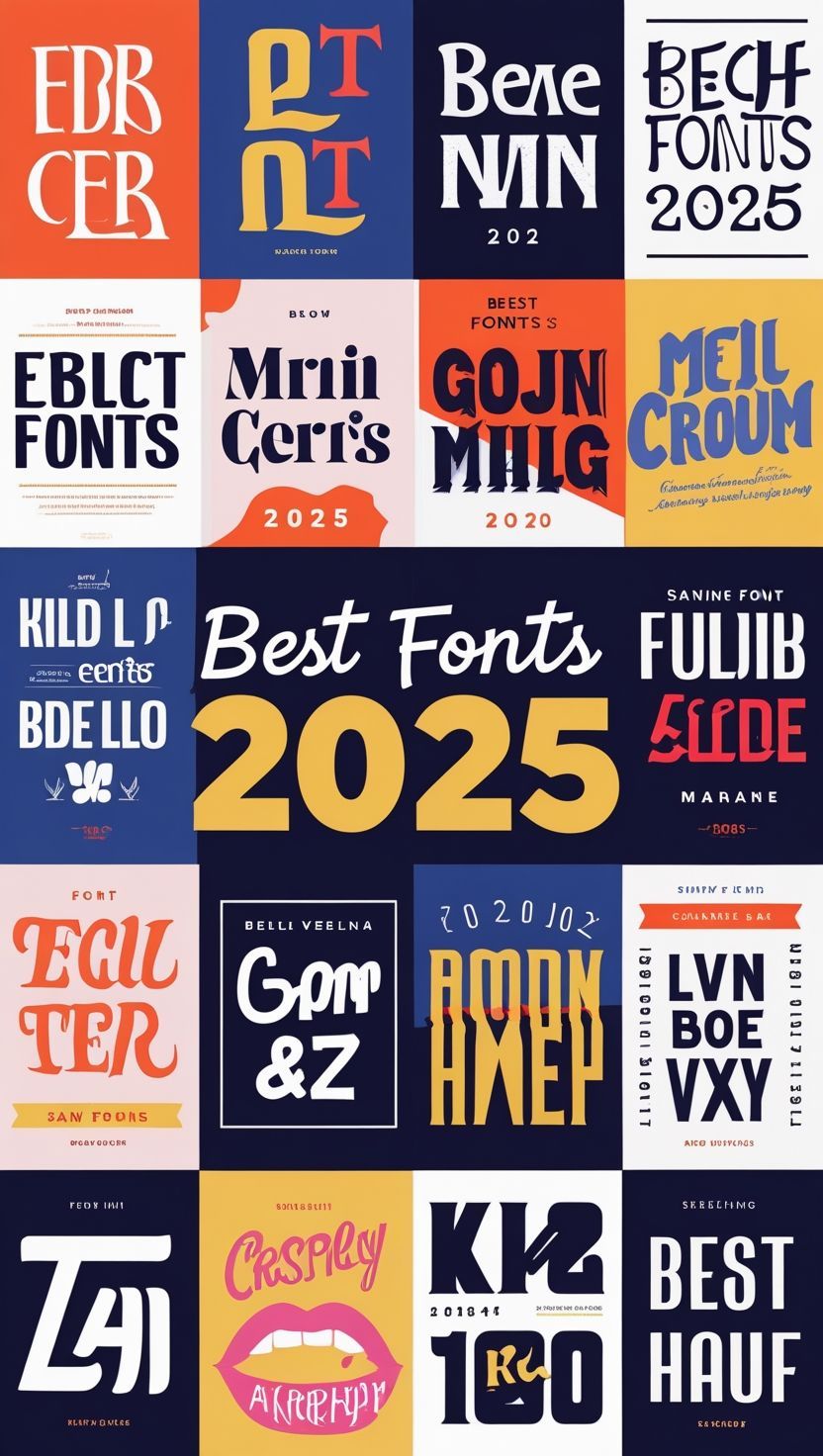 Discover the Best Fonts of 2025: Elevate Your Creative Projects!