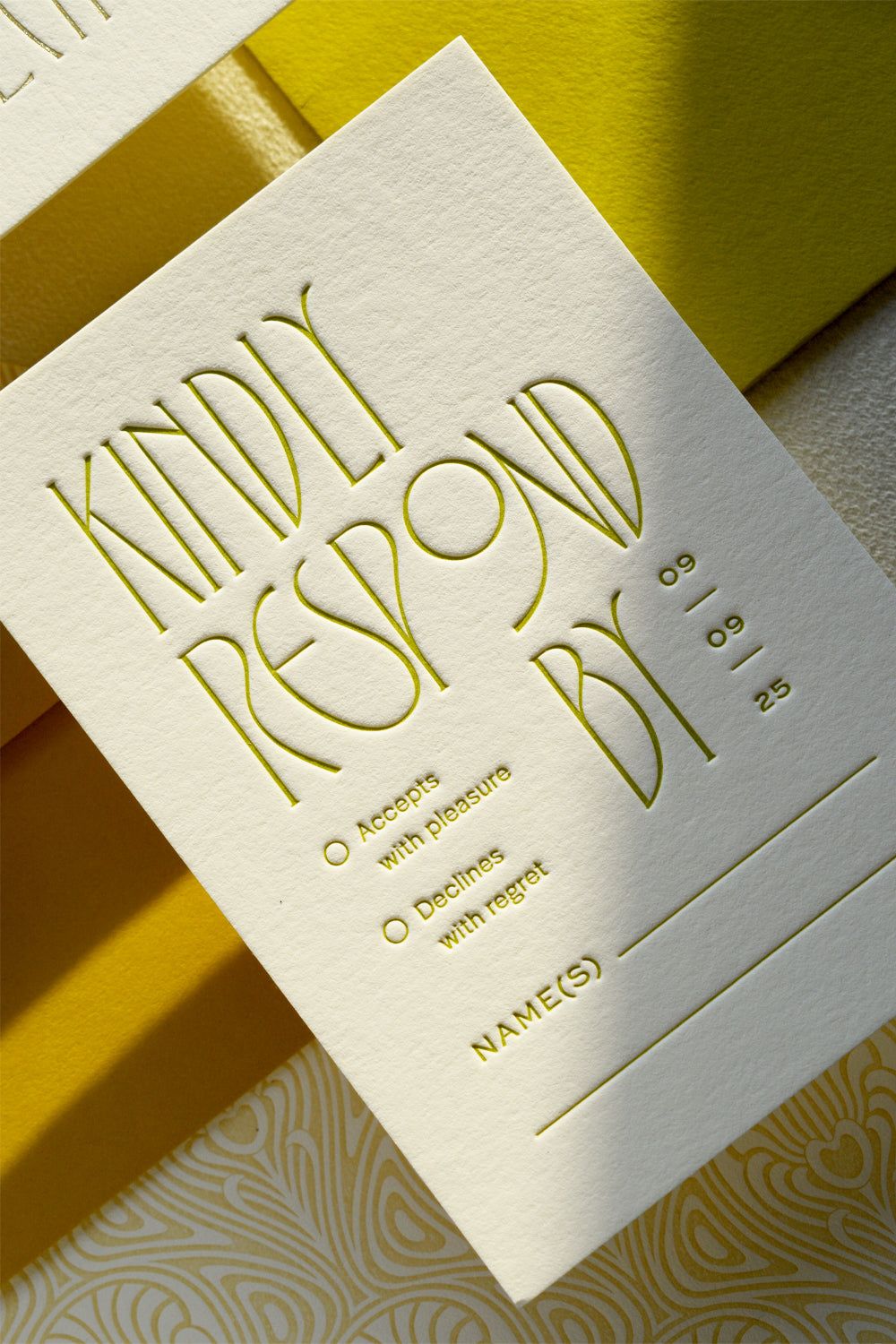 Nicety Studio — Letterpress Wedding Invitations