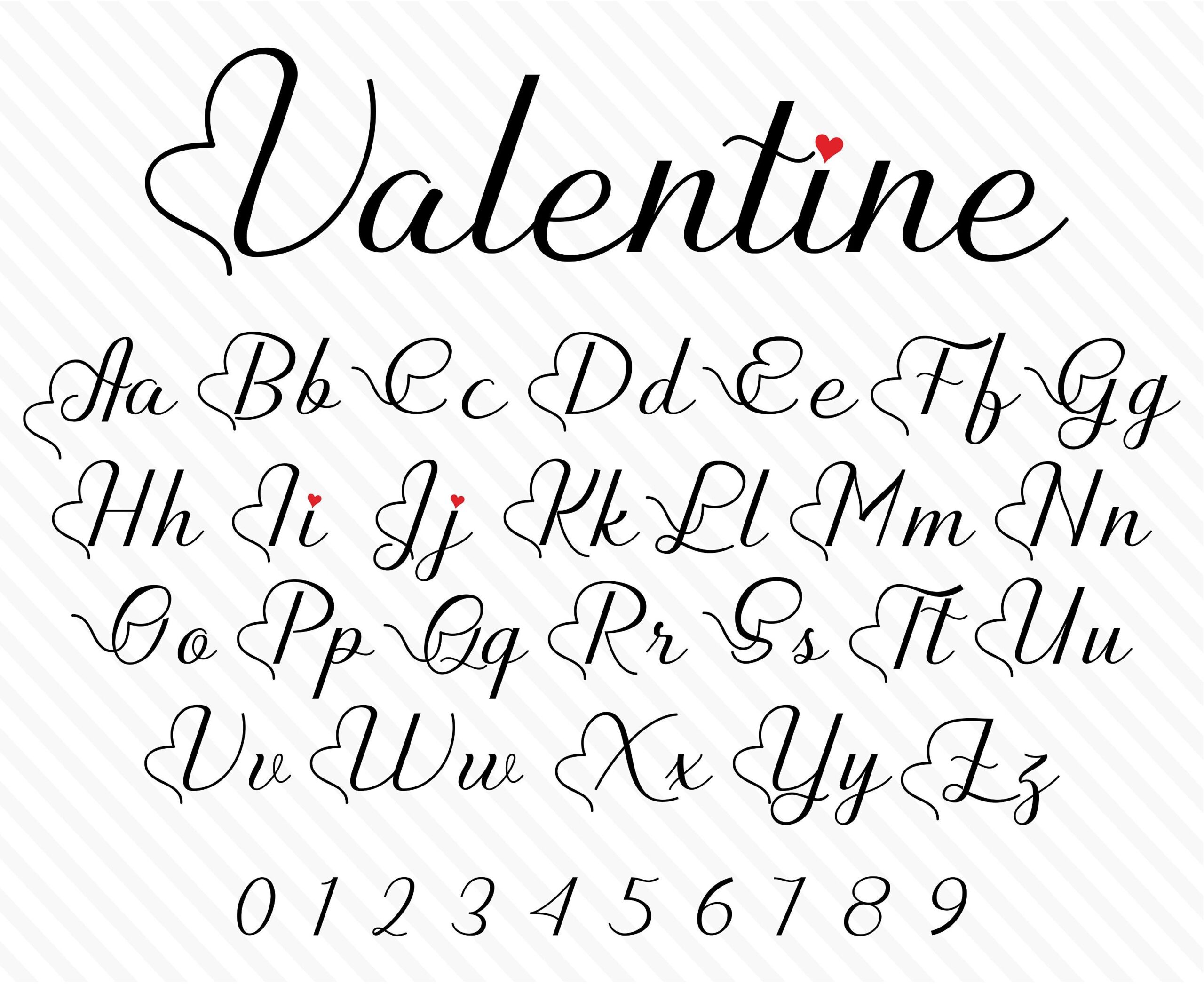 Police Saint-Valentin Police Valentine Coeur Police Love Font Svg Police romantique Modern Love Story Police Police Mariage Cricut Police Ttf Svg