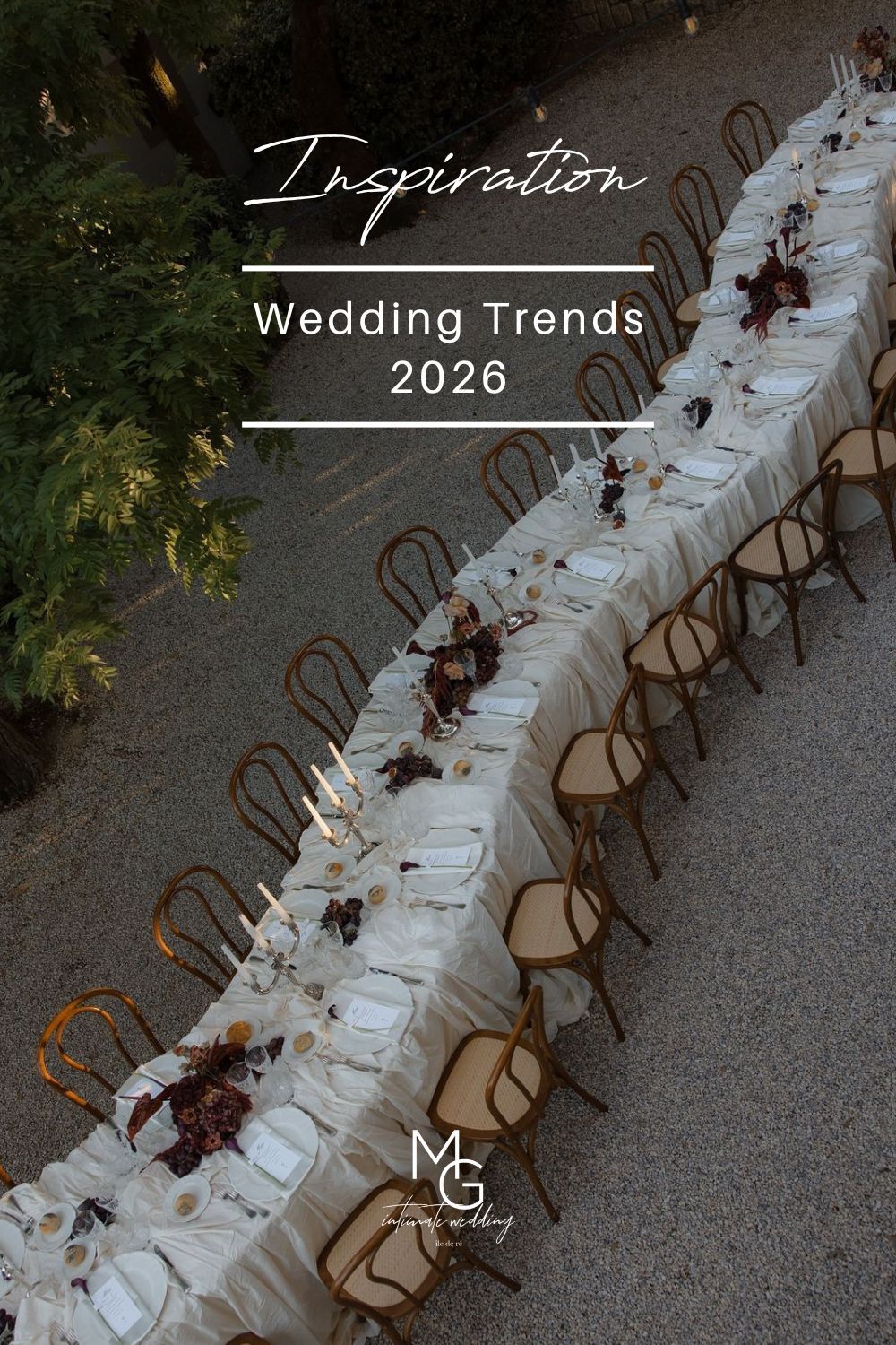 Inspirations Décoration Mariage 2026 — Wedding Trends 2026