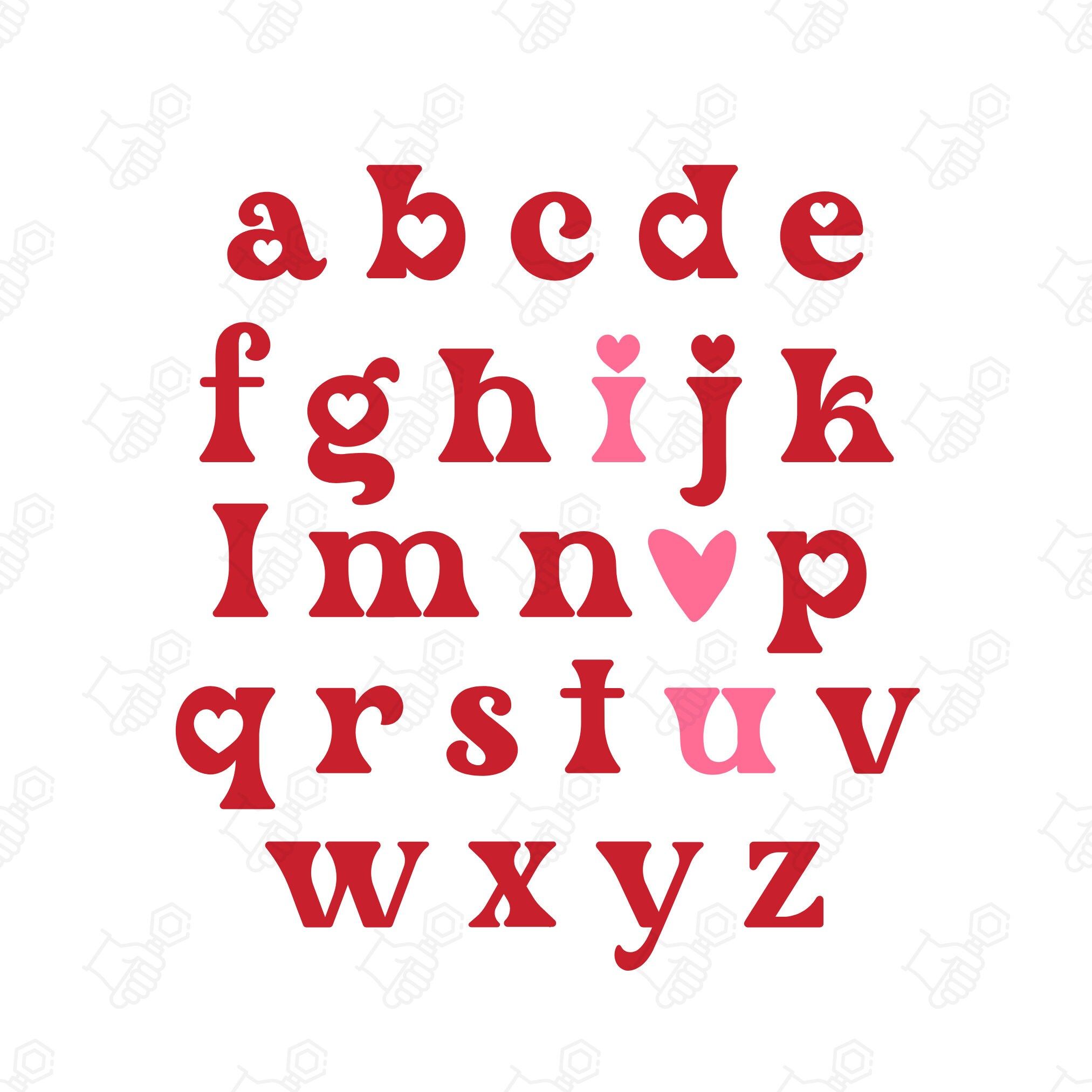 Saint-Valentin Alphabet je t’aime Svg Png, Svg de la Saint-Valentin enfants, amour Alphabet Svg, Svg de l’Alphabet, Svg de la Saint-Valentin, chemise de la Saint-Valentin Svg Png