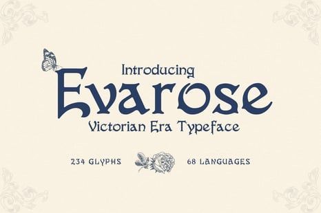 Elegant Victorian Font for 2026 Weddings and Branding