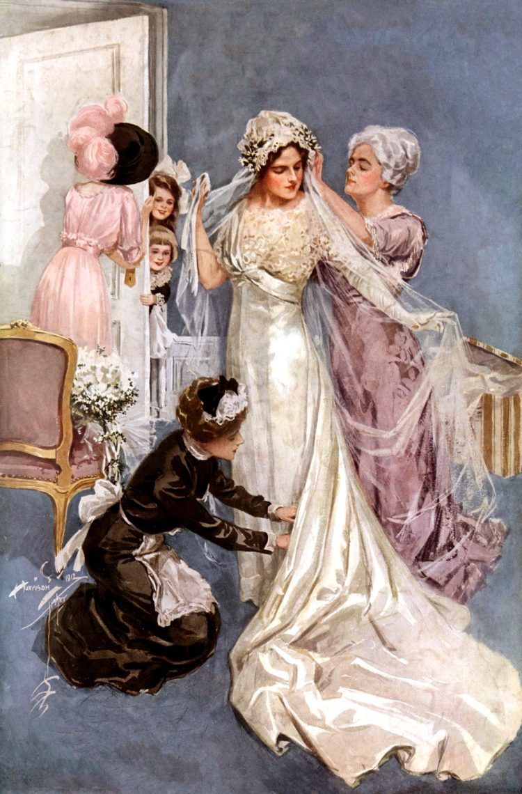 71 old wedding superstitions, traditions & marriage myths that range from sweet to silly to sad — Click Americana