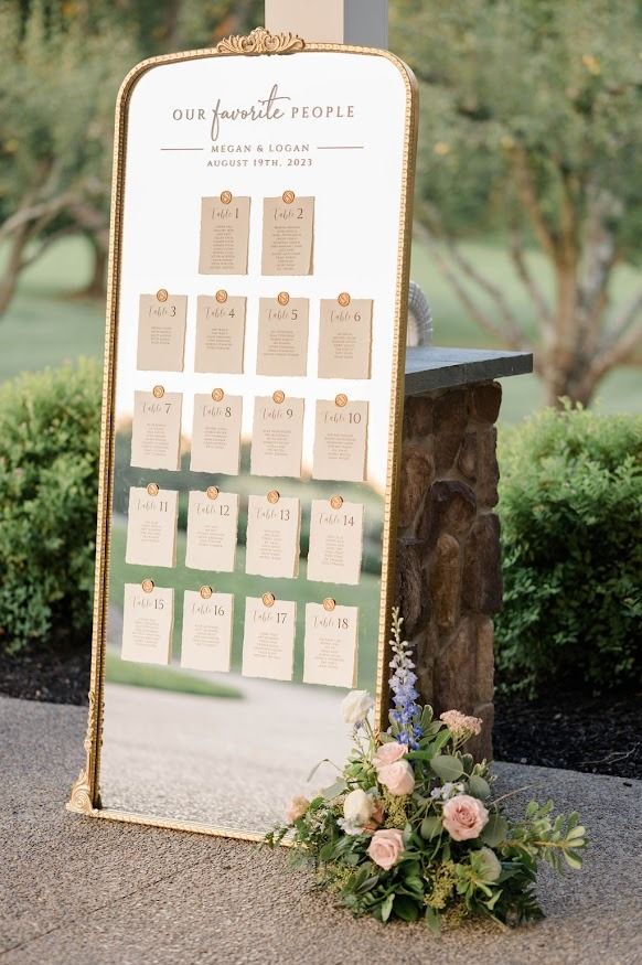 Wedding Seating Chart
