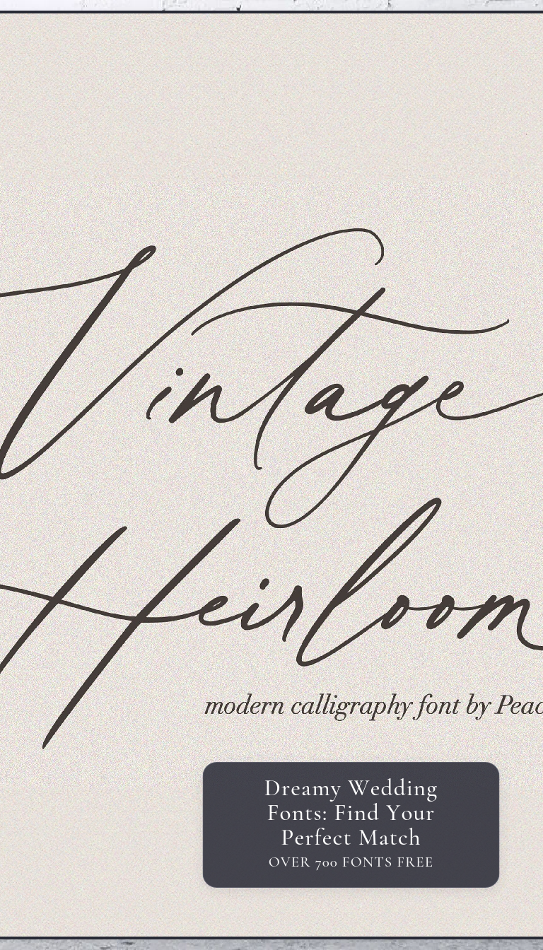 Best Wedding Fonts for 2026: Find Your Perfect Match