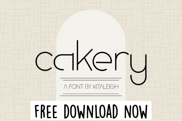 🍰 Cakery Font – Sweet & Playful Script Typeface for Fonts Dafont, Branding & Creative Designs