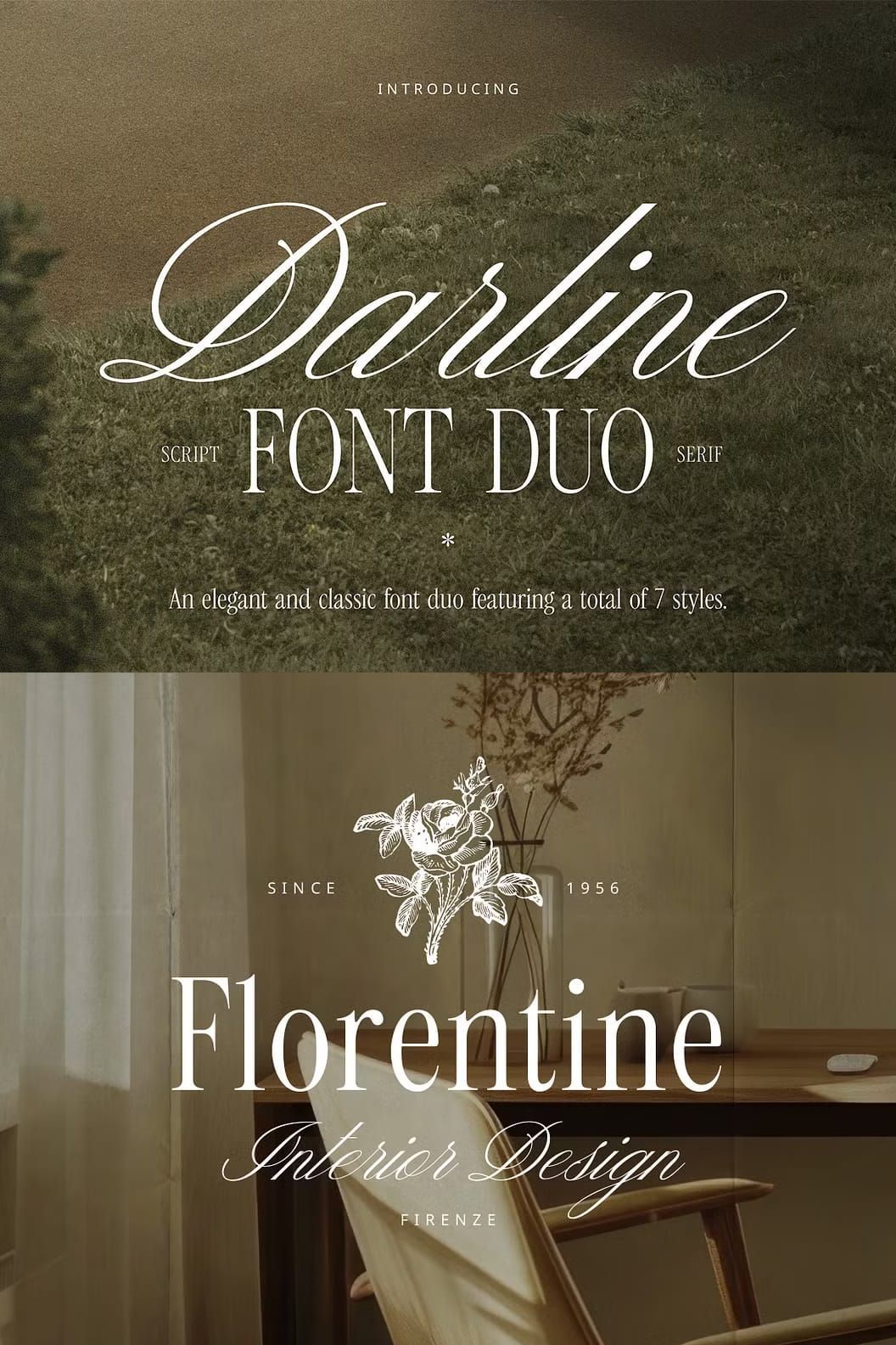 Darline Font Duo — Siteoutsite