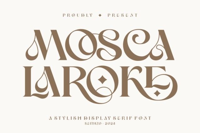 Mosca Laroke Font