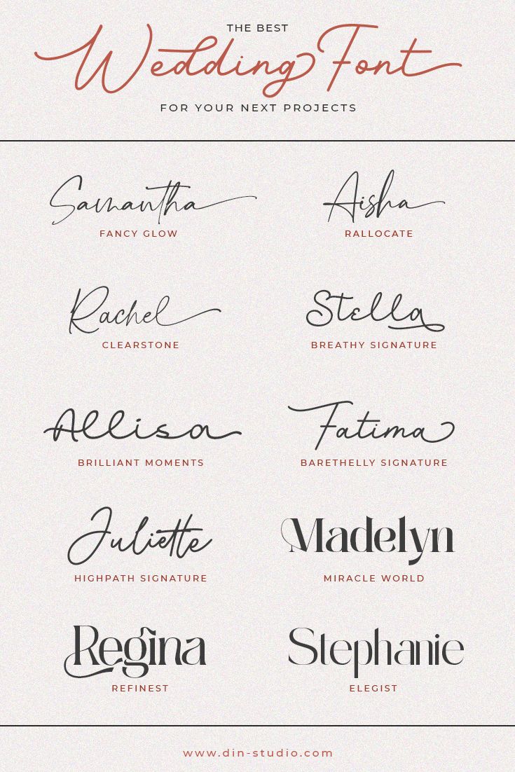 Beautiful Best Wedding Font