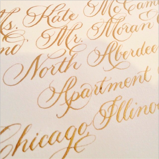 Calligraphy Wedding Invitations