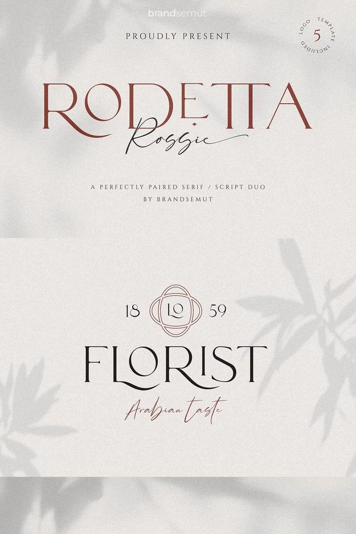 Boho and Elegant Calligraphy Fonts for Stylish Wedding Branding🤍