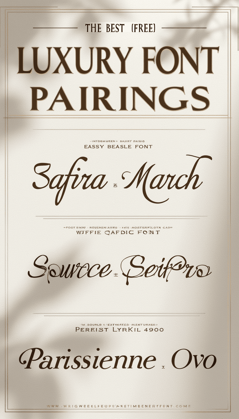 Free Fonts for Branding, Logos & Social Media