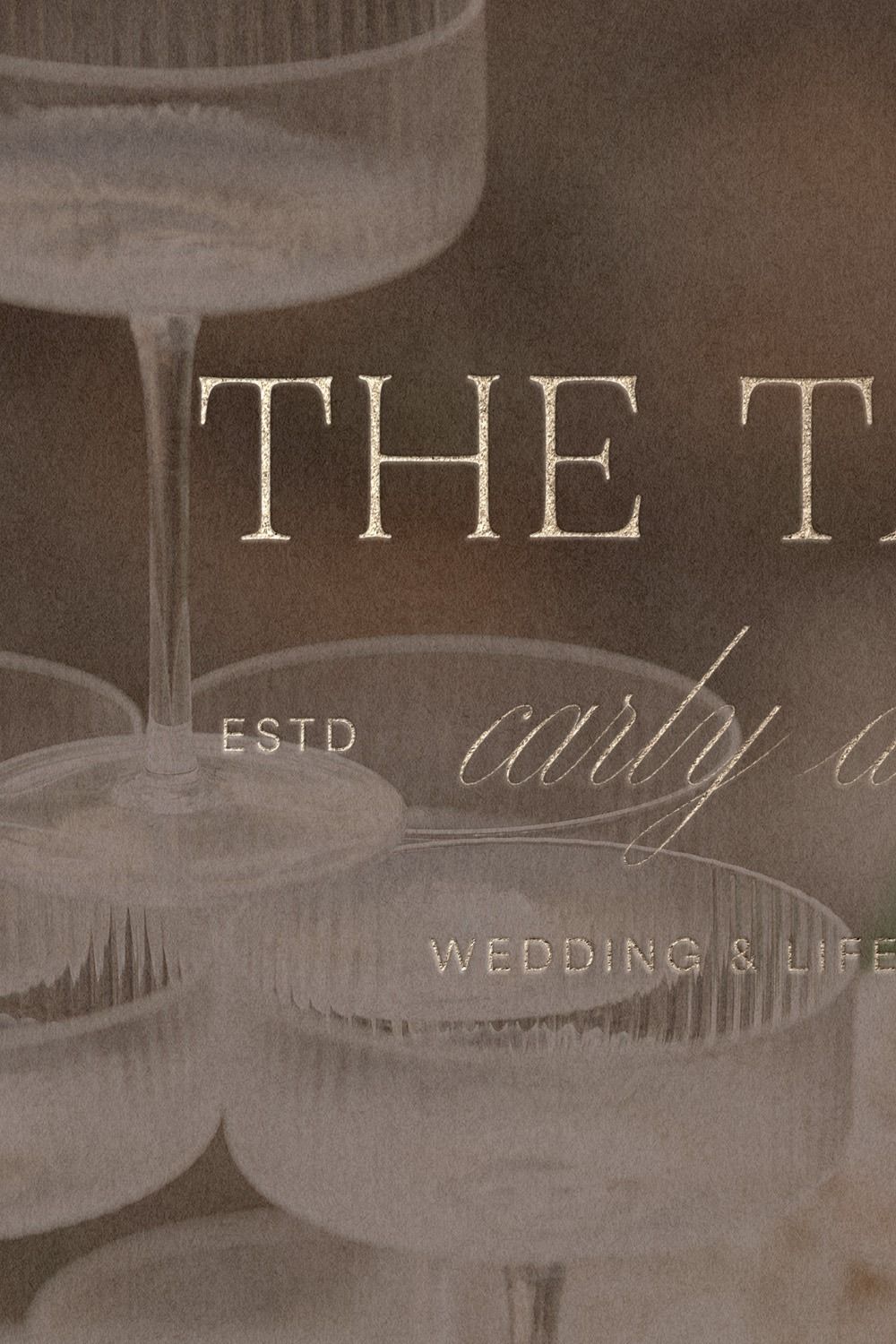 Romantic Elegant Typography Inspiration for Photographers The Taylors