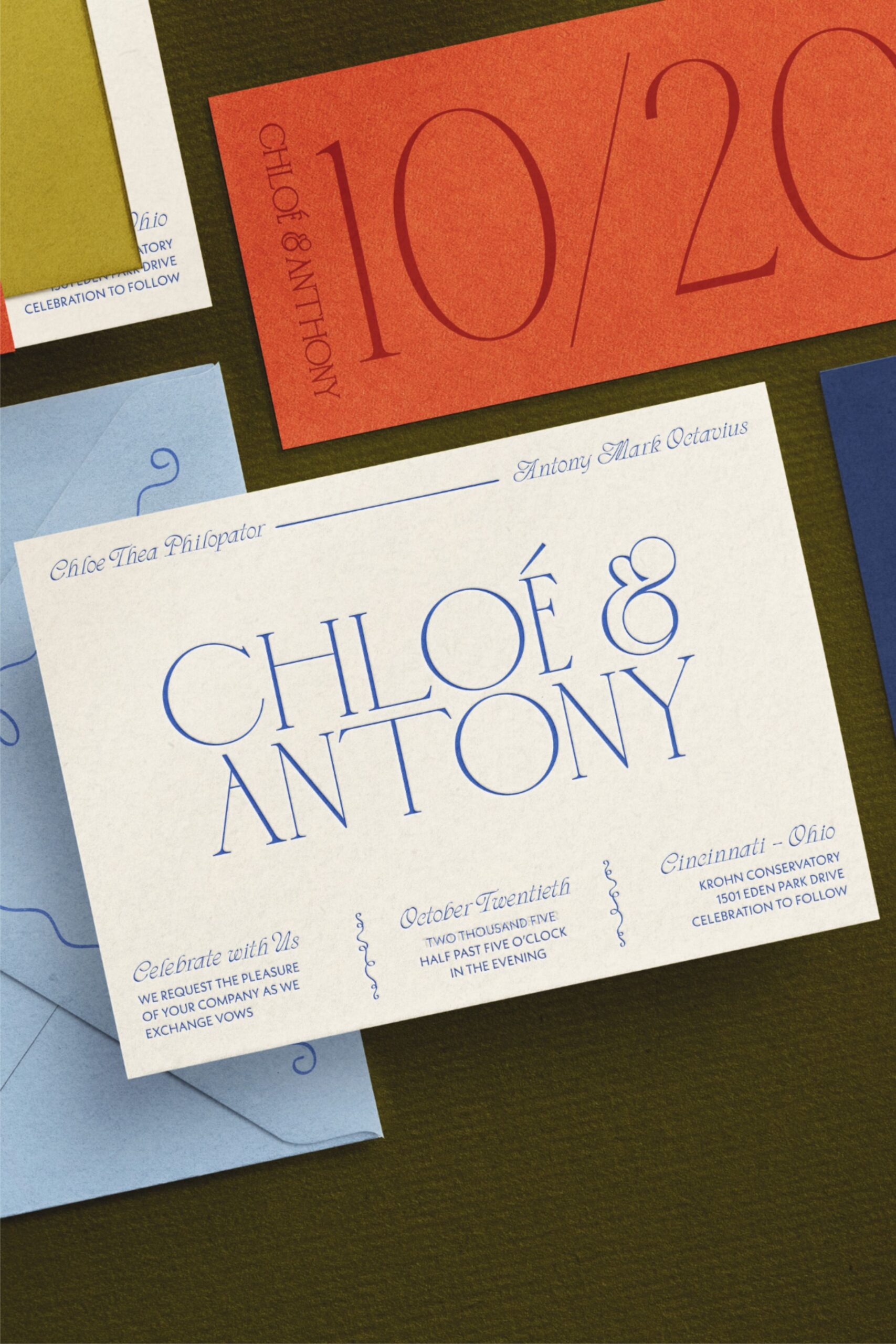 Wedding Invitation & Signage Suite — Versailles Semi-Custom Collection