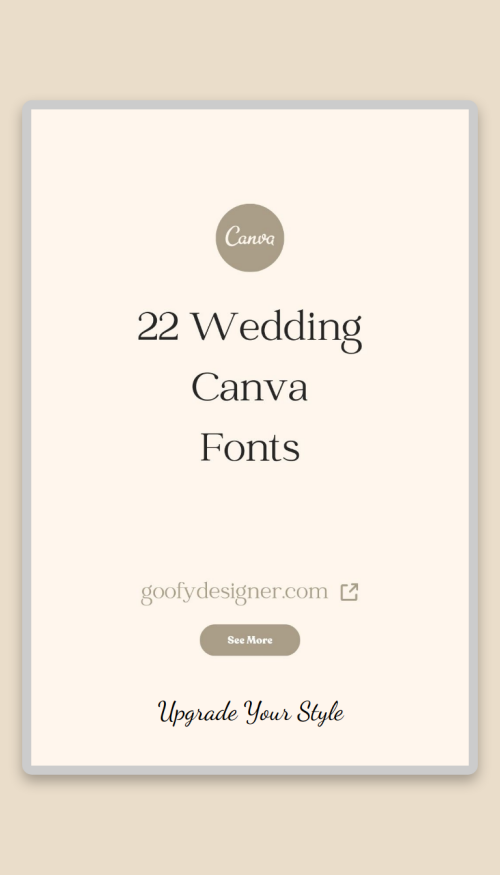 22 Stunning Canva Wedding Fonts: Find Your Perfect Match!
