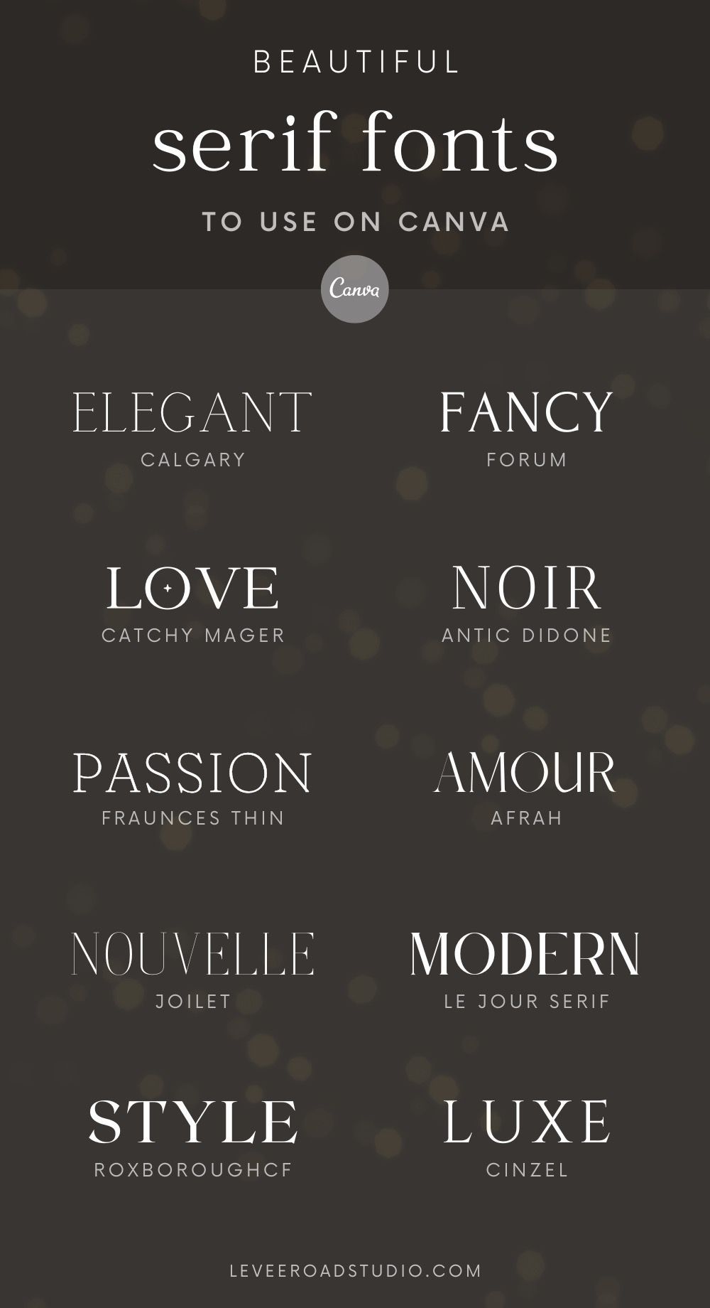s Modern Serif Fonts for Wedding Invitations: 30+ Gorgeous Duos and Combos