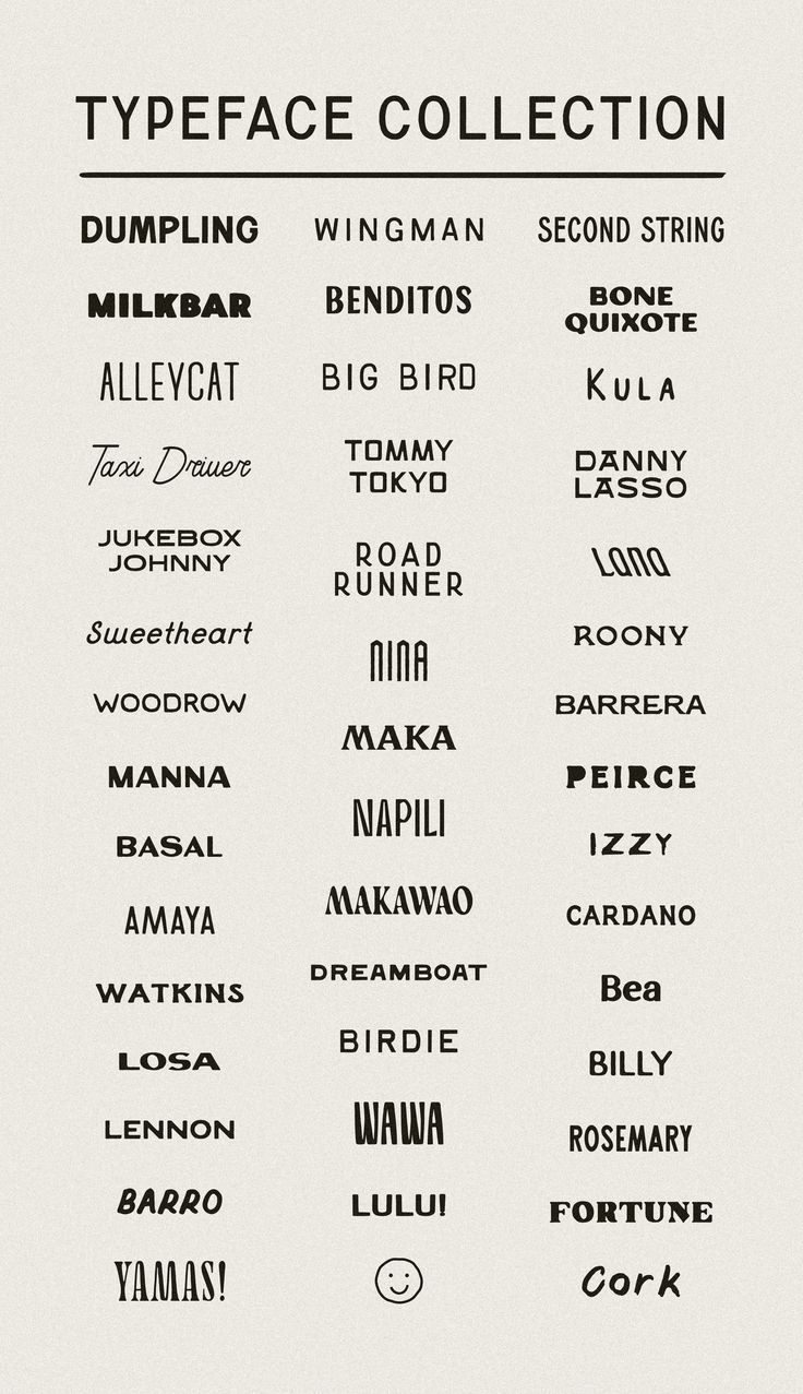 70% off Type Collection