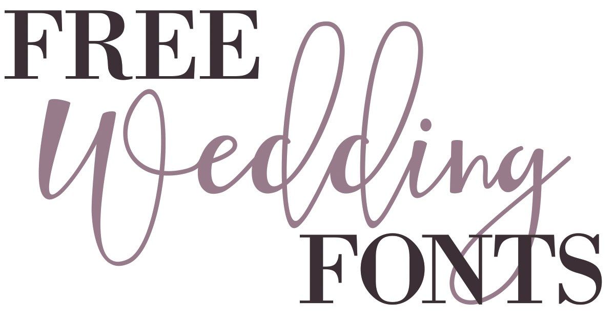 Free Wedding Fonts