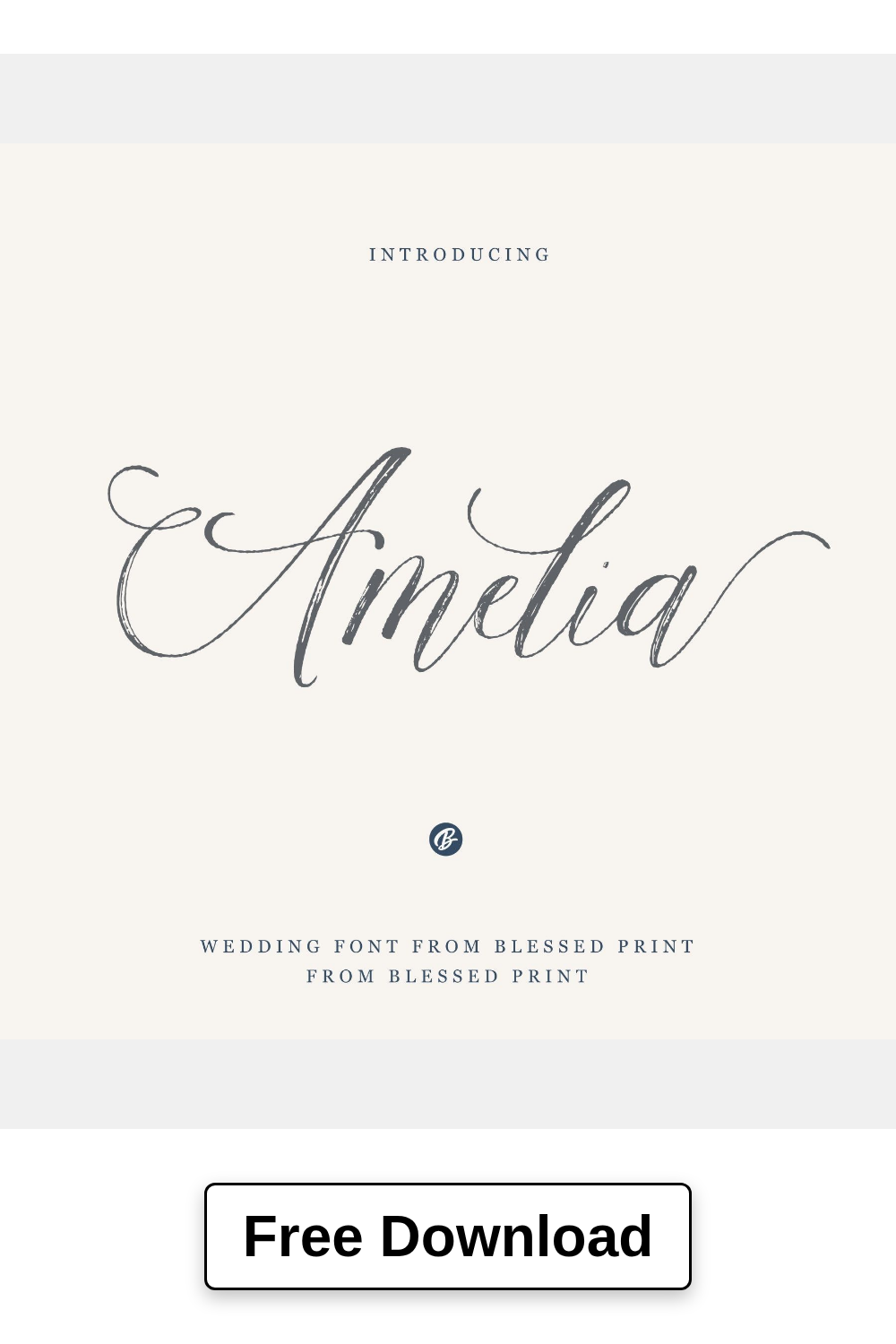 Amelia Font — Wedding Font, Script font, Handwritten Font, Modern font, Canva