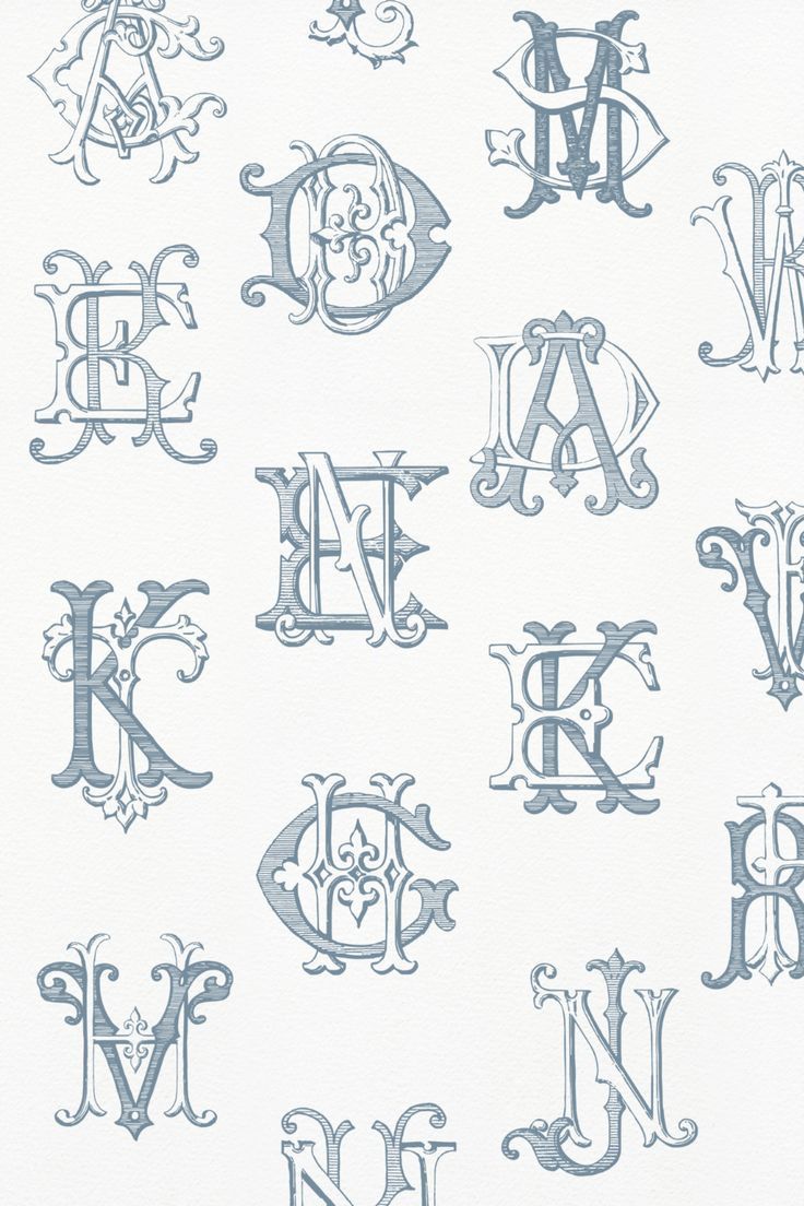 Vintage Monograms