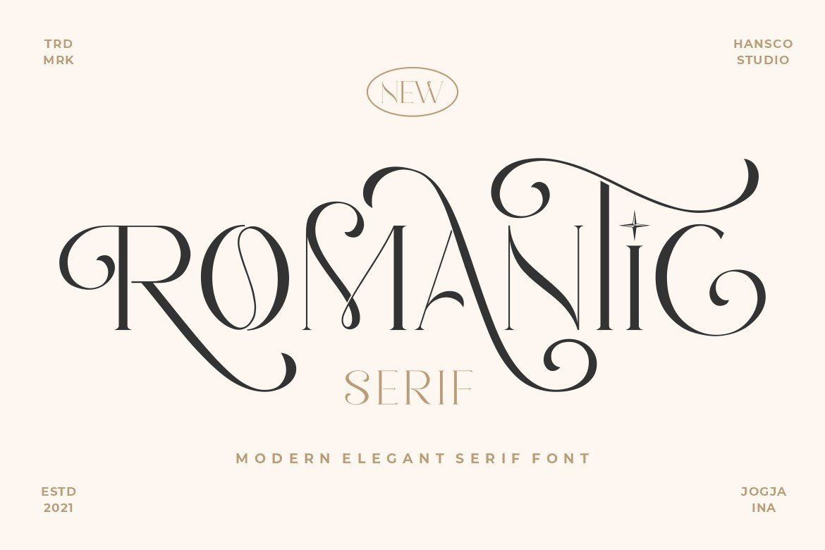 Romantic Font