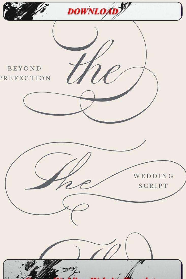 Canva Wedding Website Template, Aesthetic Wedding Website, Online RSVP, Save