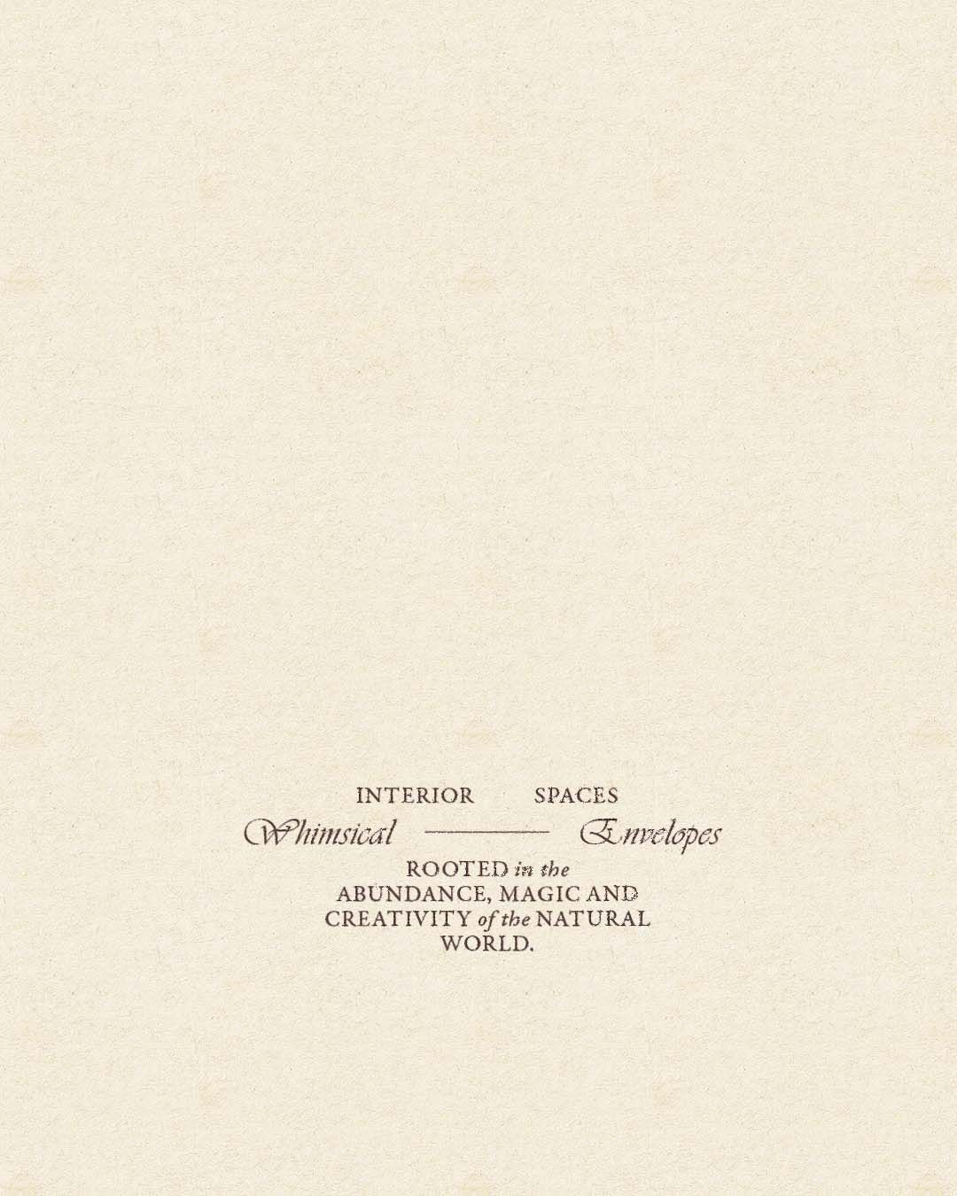 Type Treatment for Alexis Humiston Interiors — by Char Gladden Studio