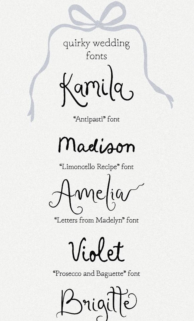 Quirky fonts by PeachCreme