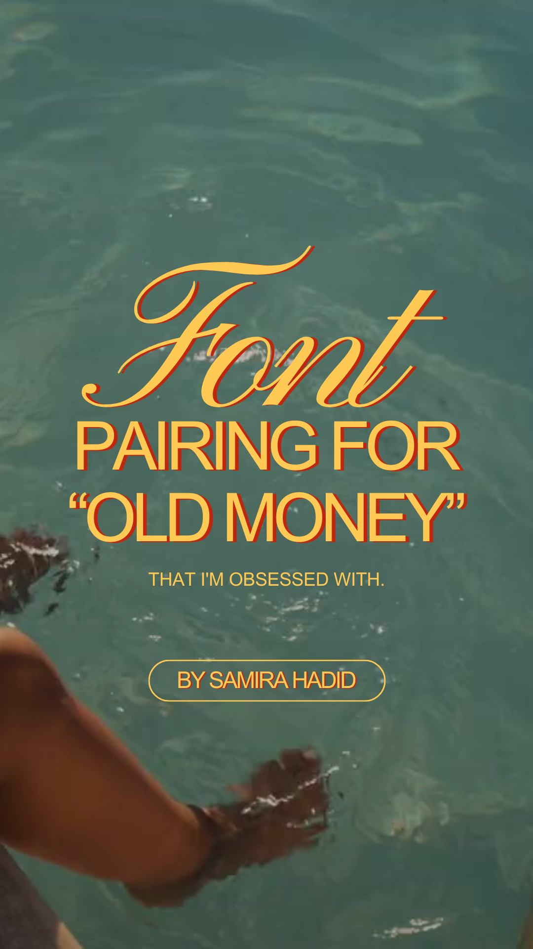 🎩 Old Money Fonts That I’m Obsessed With! 💌