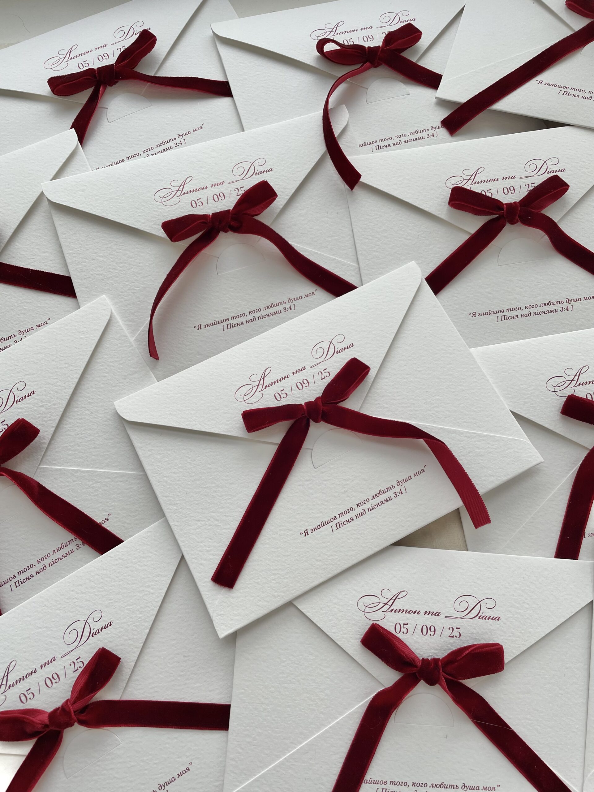 Весільні запрошення✨