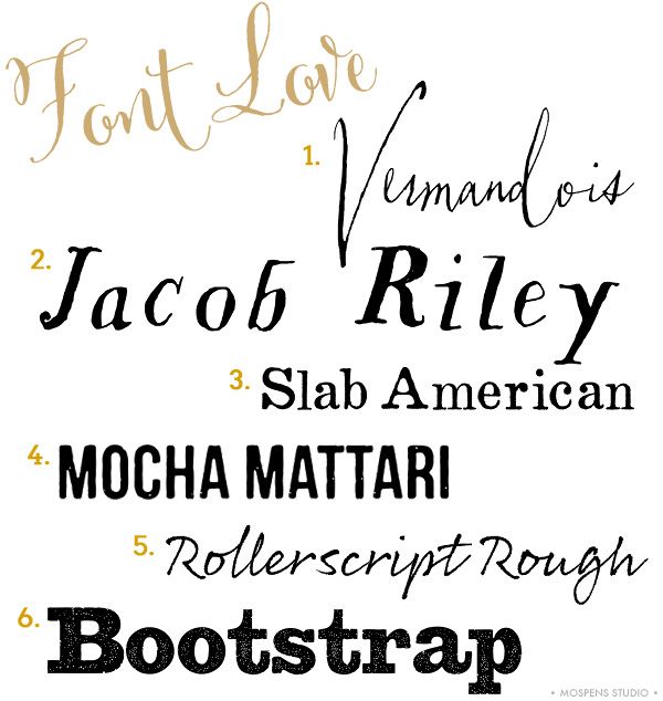 Font Love Series #4