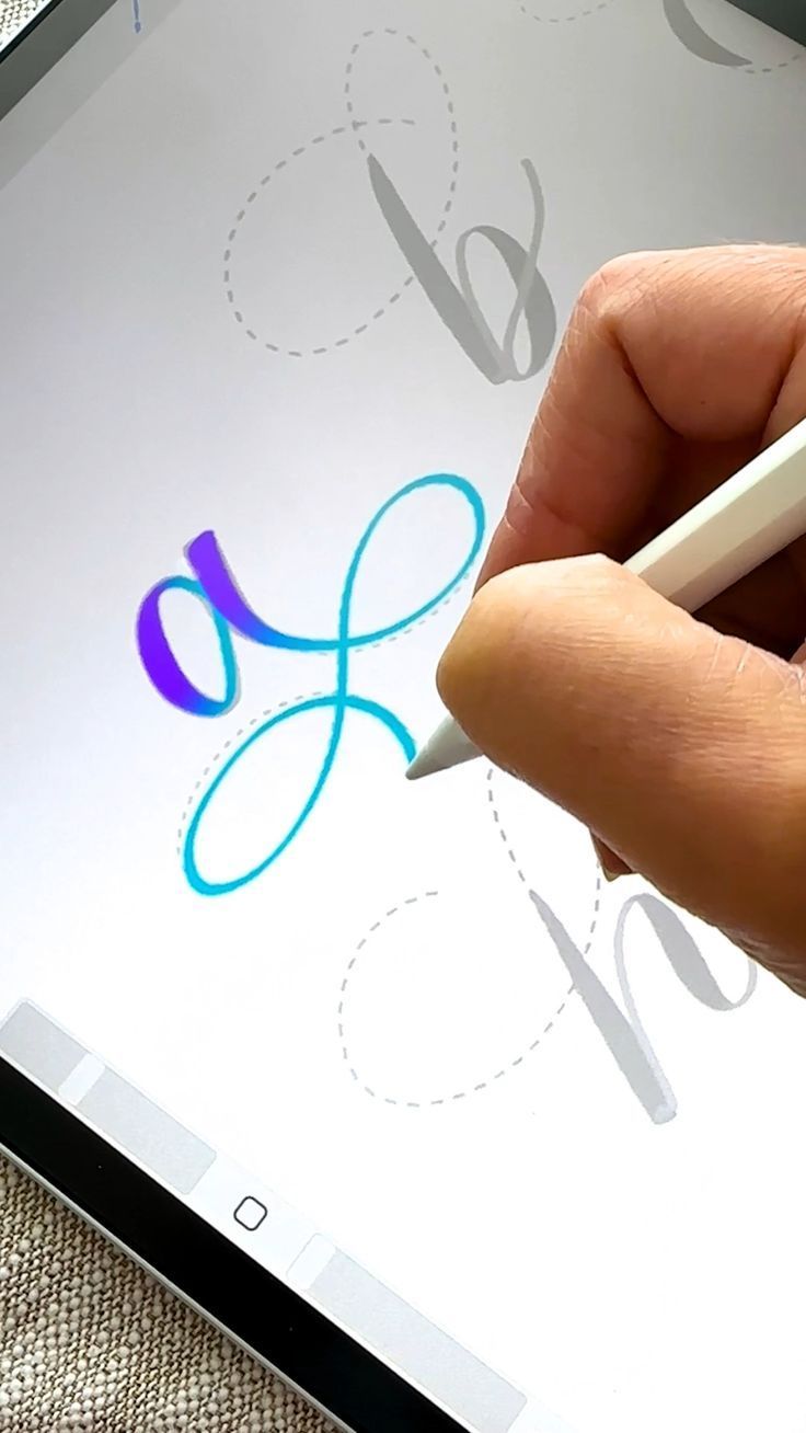 Calligraphy Flourishing On Your iPad