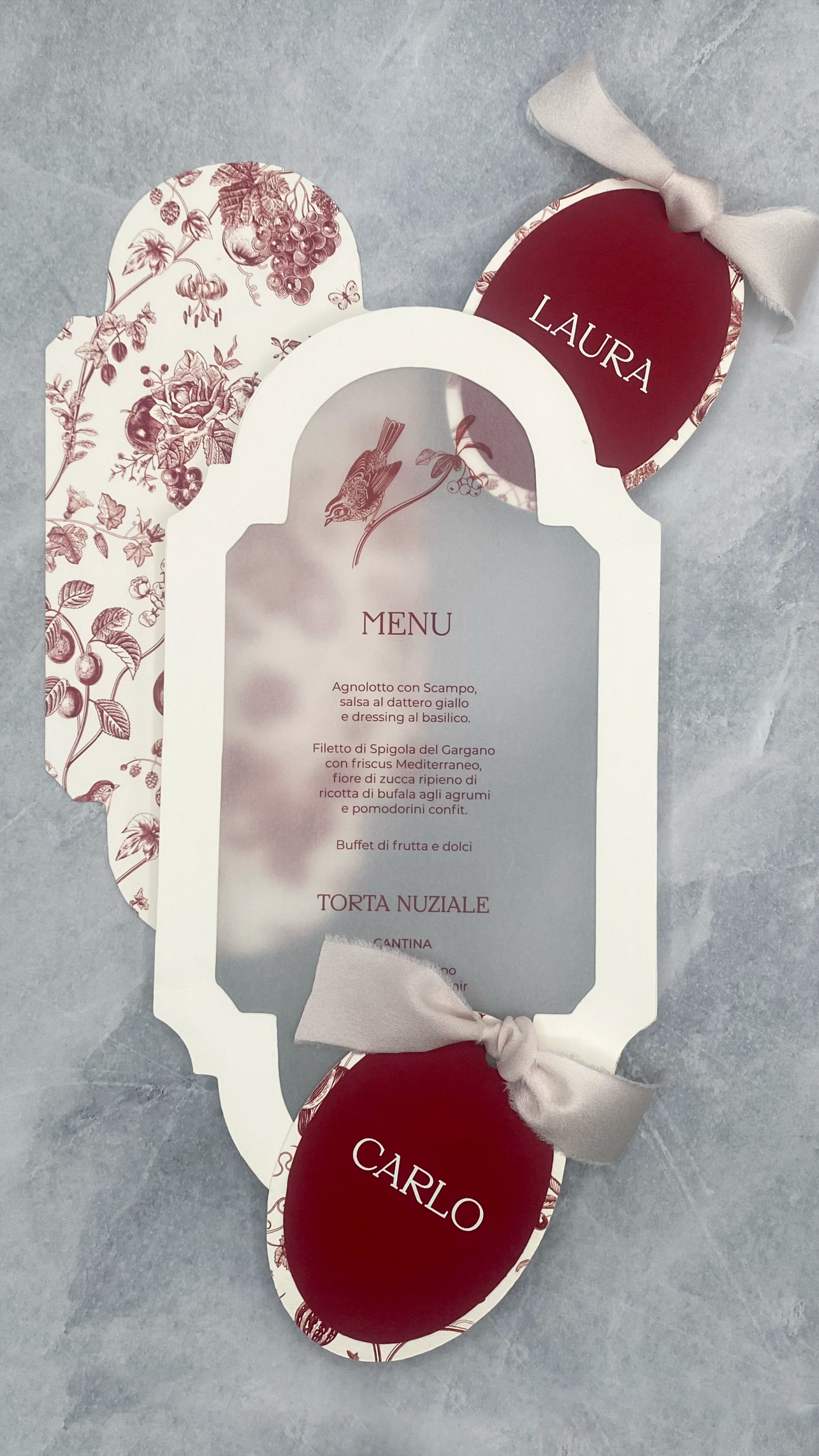wedding menu
