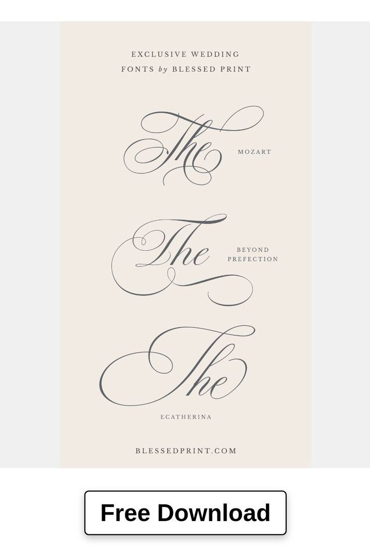 Compare the Best Calligraphy Fonts for Elegant Stationery