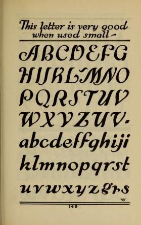 Studio handbook : lettering, design and layouts, new alphabets — Welo, Samuel