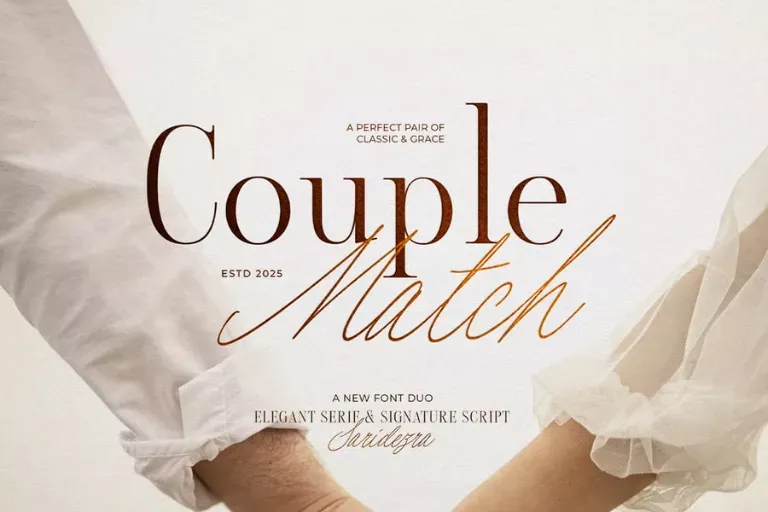 Couple Match Font