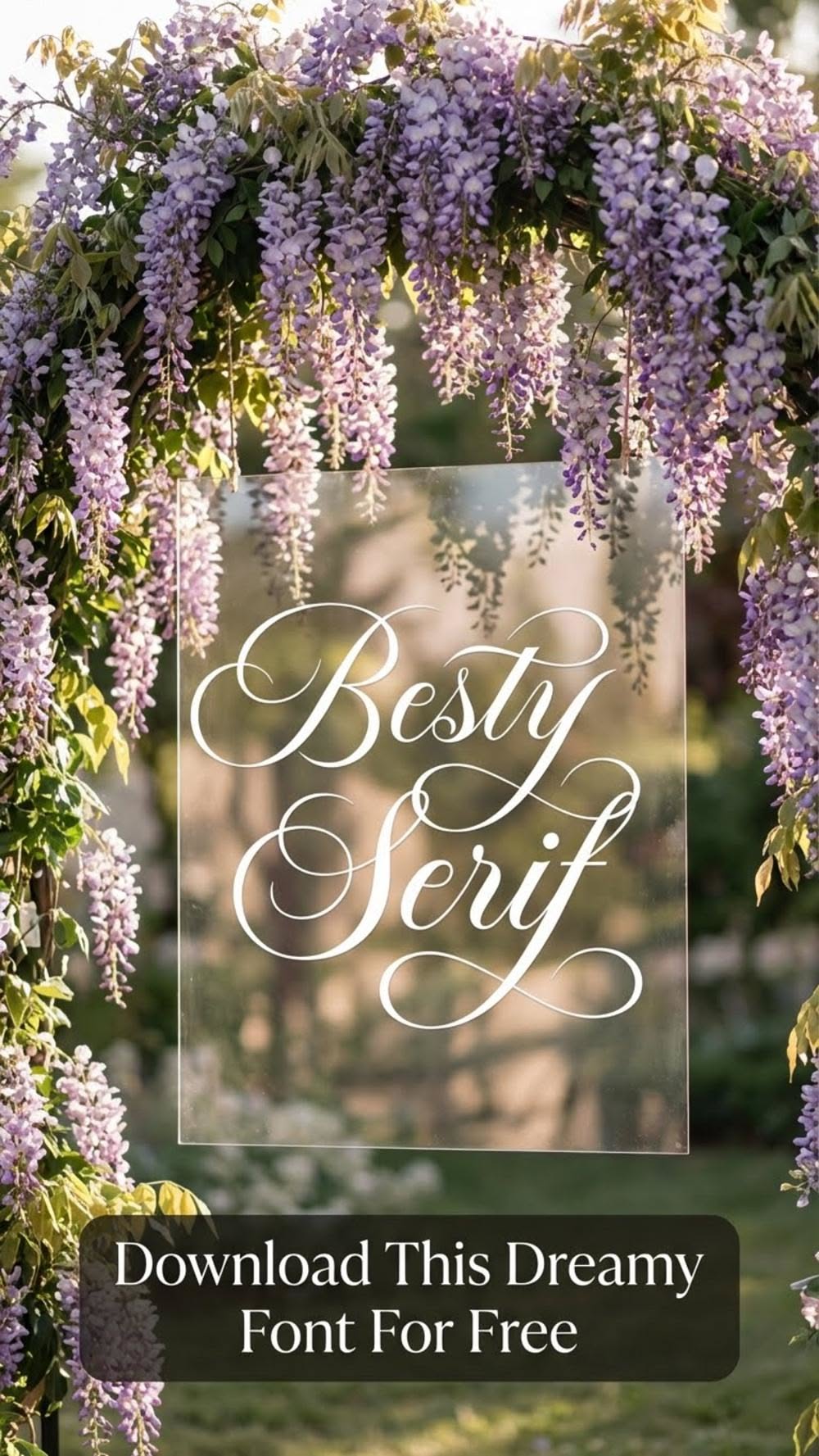 Flowing Script Wedding Font Duo Free Download