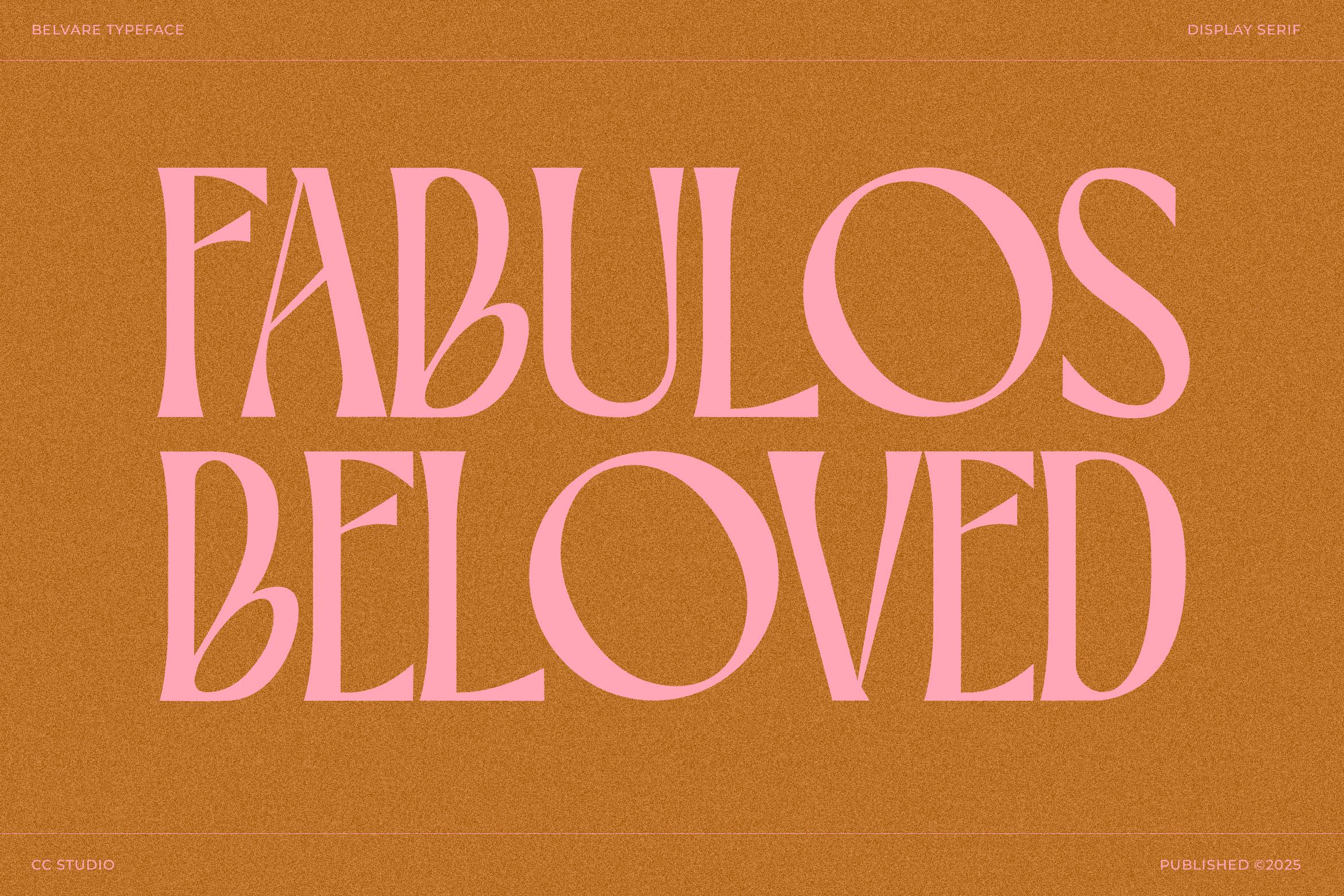 Belvare — Retro Aesthetic Serif by Creative Corner | Creative Market