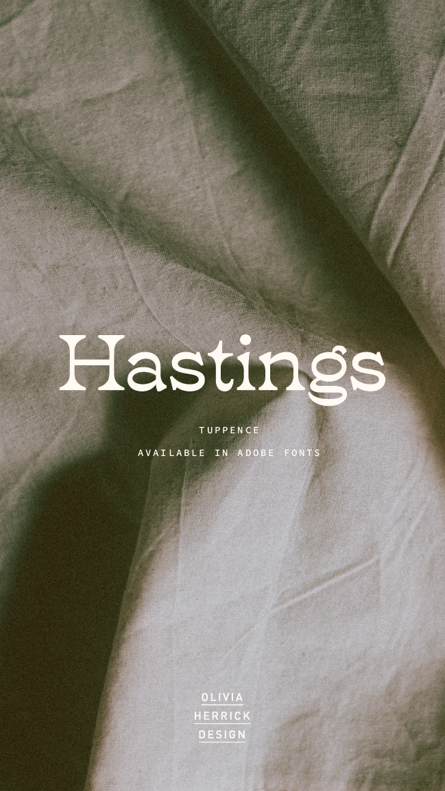 My Latest Adobe Font Favorites — Olivia Herrick Design