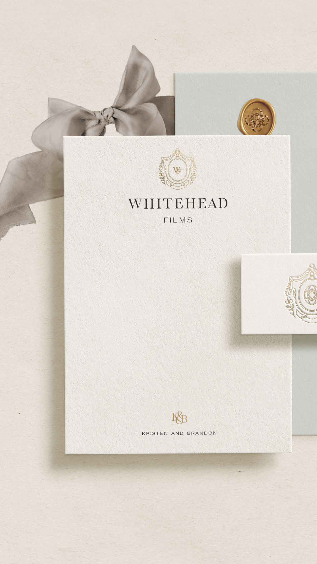 Brand Design: Whitehead Films | Sarah Ann Design