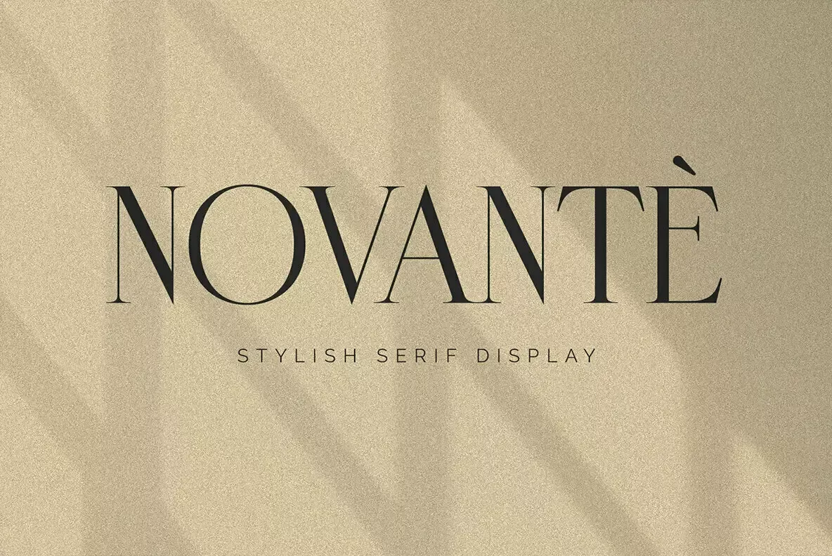 Novante Font (Click here to Download)