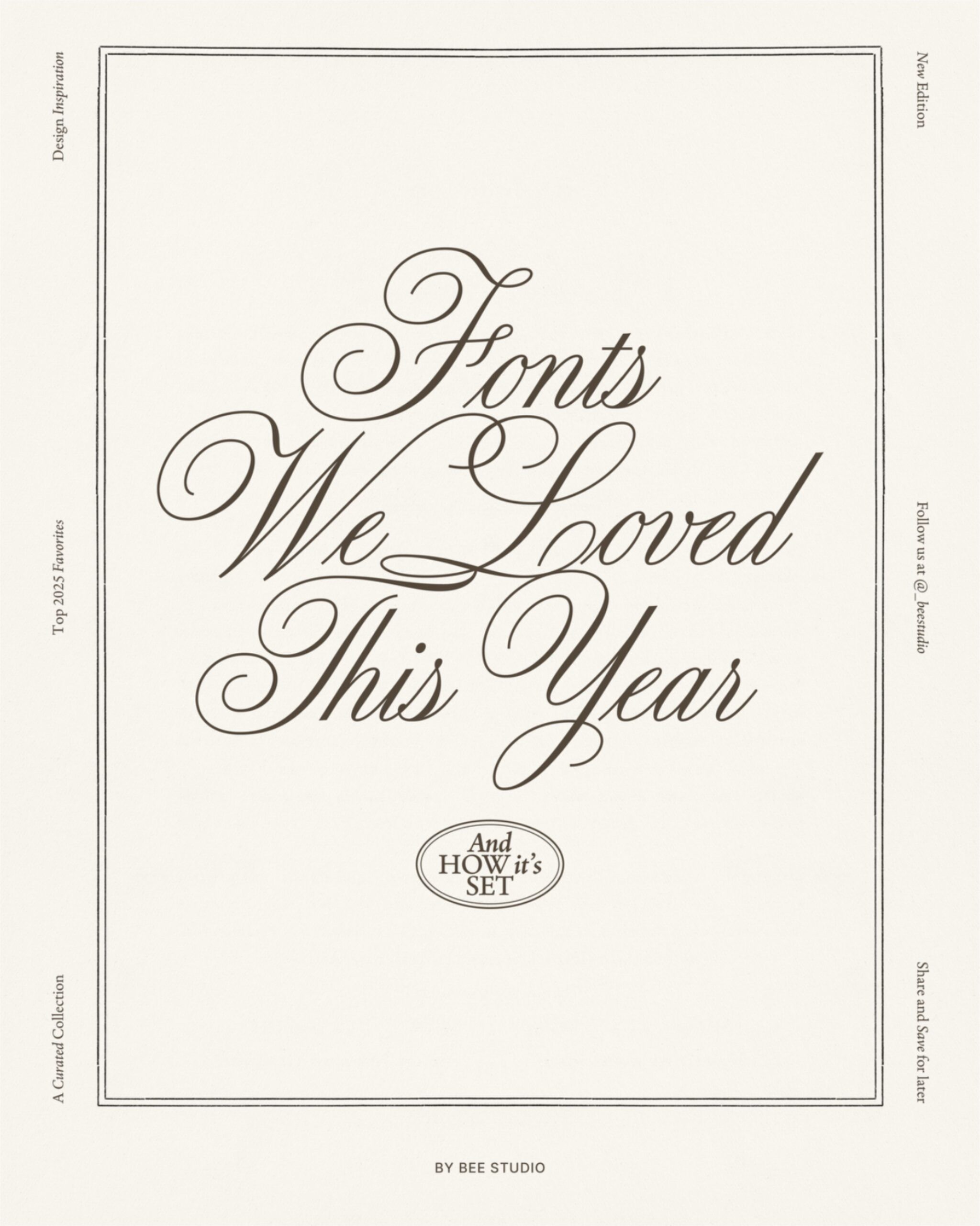 Fonts we loved this year