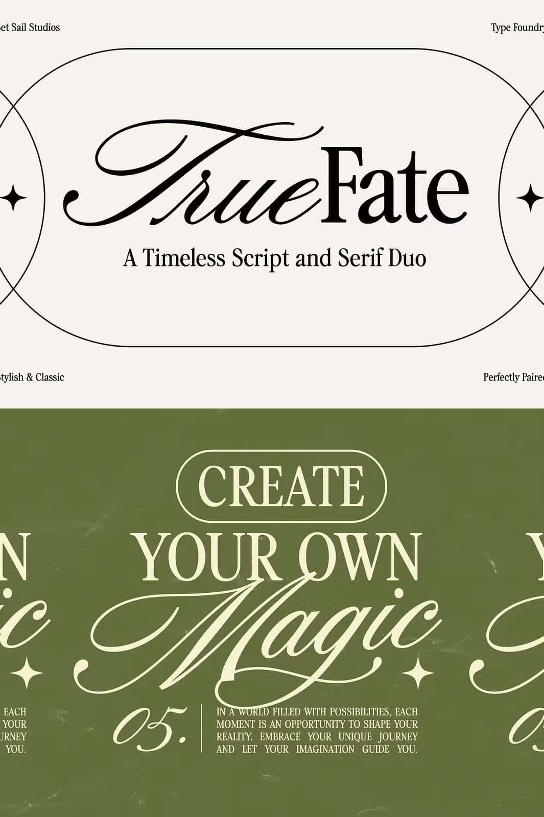 True Fate Typeface Collection — Leasted — Creative Assets