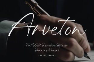 Arveton Font by thomasaradea · Creative Fabrica