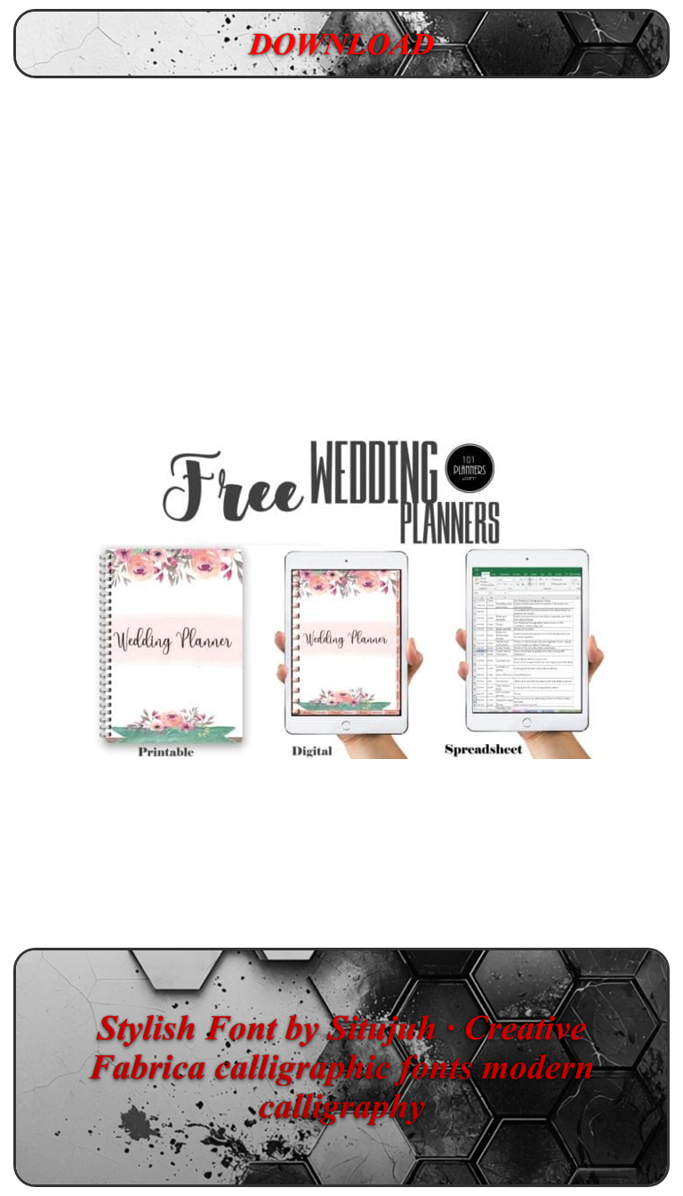 Stylish Font by Situjuh · Creative Fabrica calligraphic fonts modern calligraphy